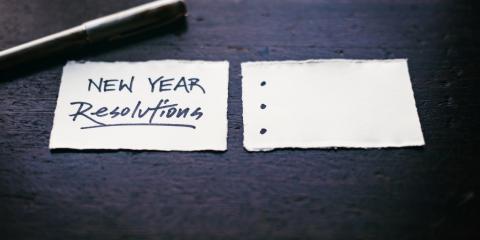 New Years Resolutions 