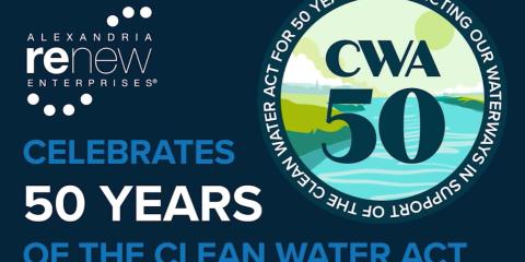AlexRenew Celebrates the Clean Water Act's 50th Anniversary